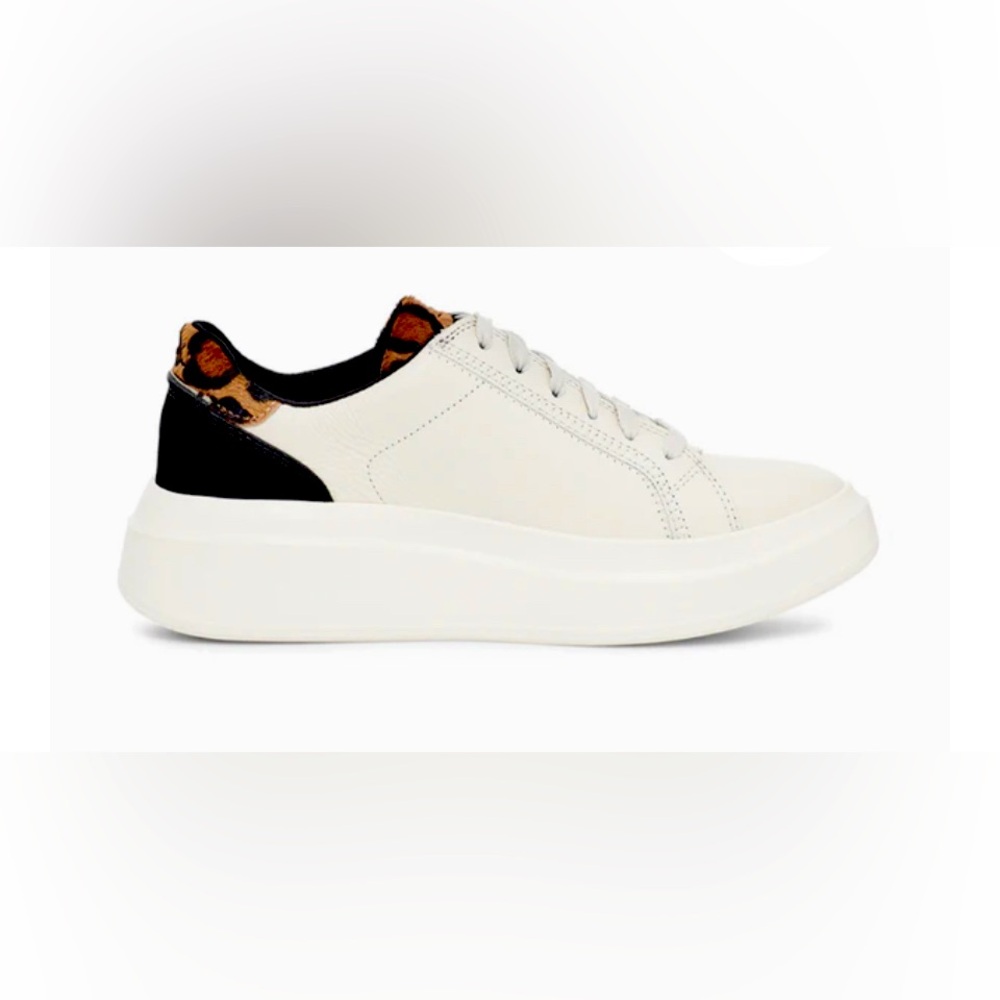 UGG White and Black Minimalist Sneakers